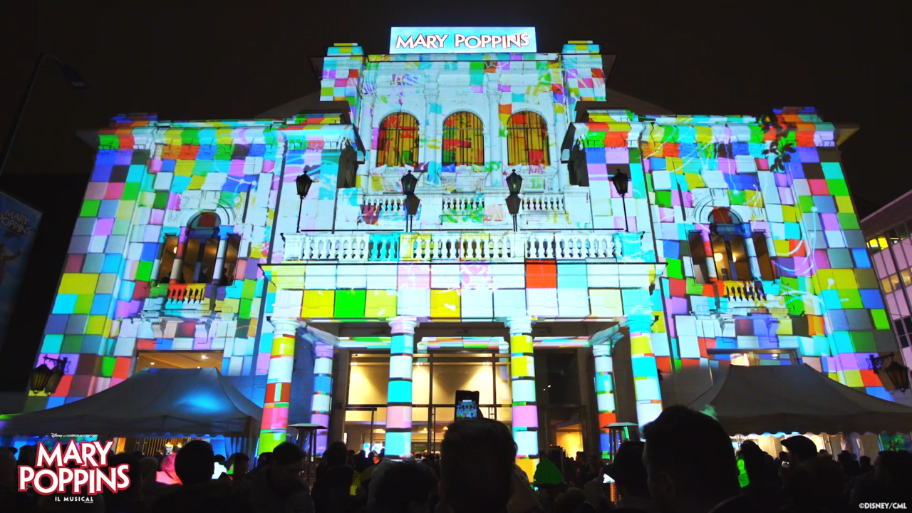 VIDEO MAPPING @TEATRO NAZIONALE